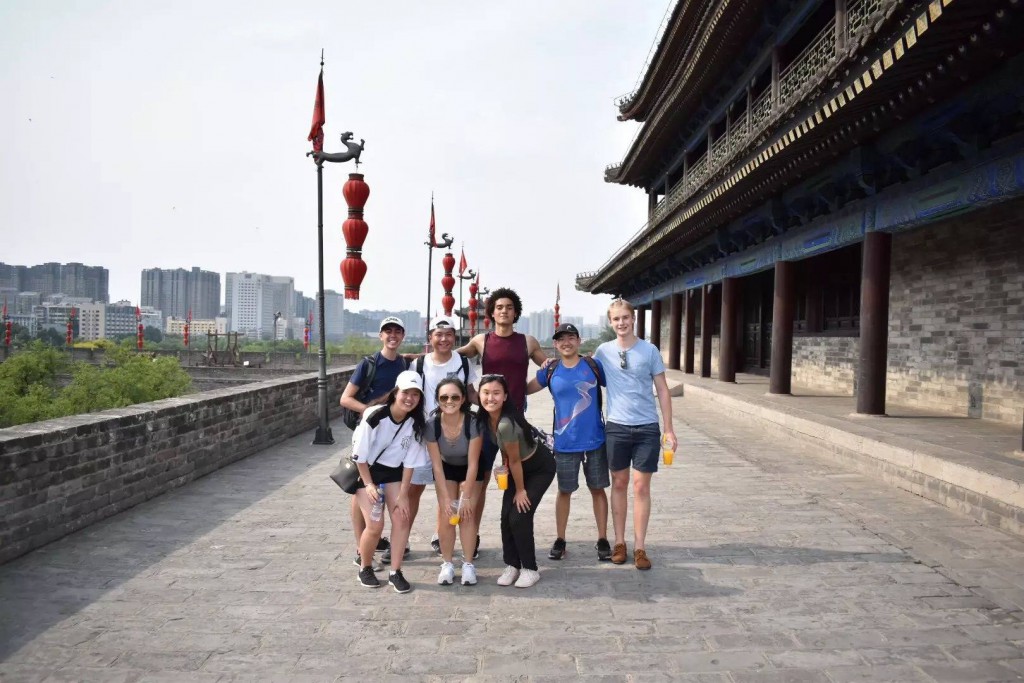 Internship photo in Xi'an
