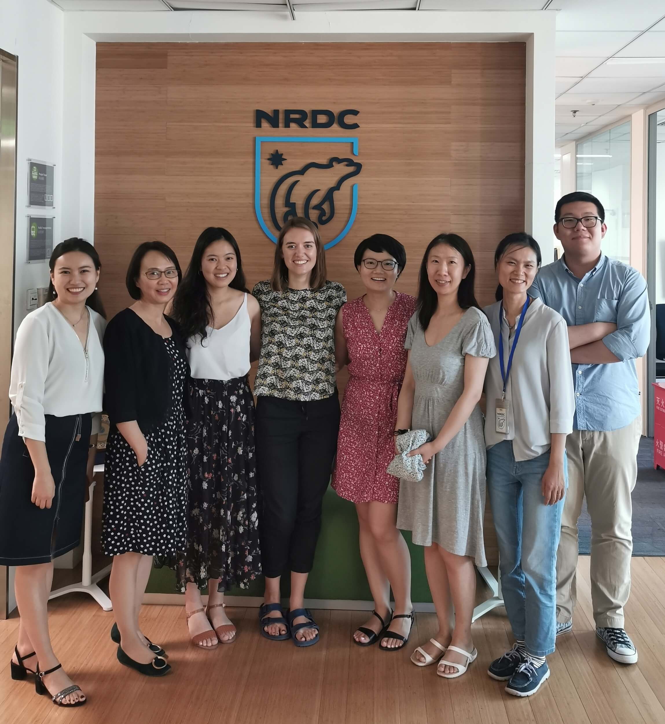 The Environmental Law and Governance project team at NRDC Beijing office