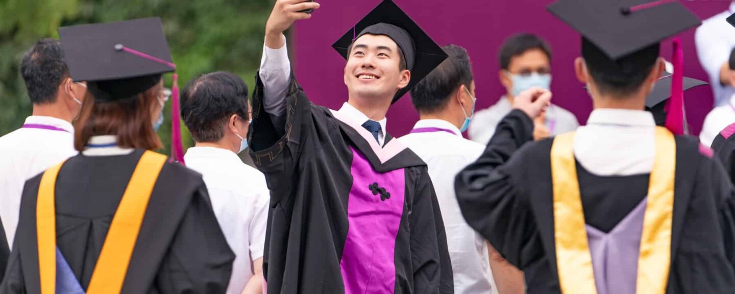 Tsinghua University's 2020 graduation ceremony. Credit: Tsinghua University